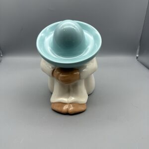 Vintage Homco Siesta Pedro Sleeping Mexican Man Figurine Sombrero Southwest 6”
